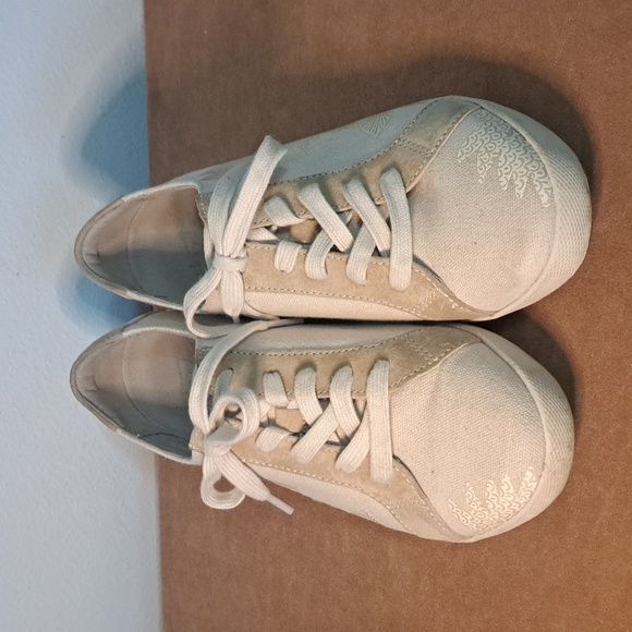 Dansko leather canvas floral lace up shoes 7 1/2 quality flat. - Picture 3 of 8